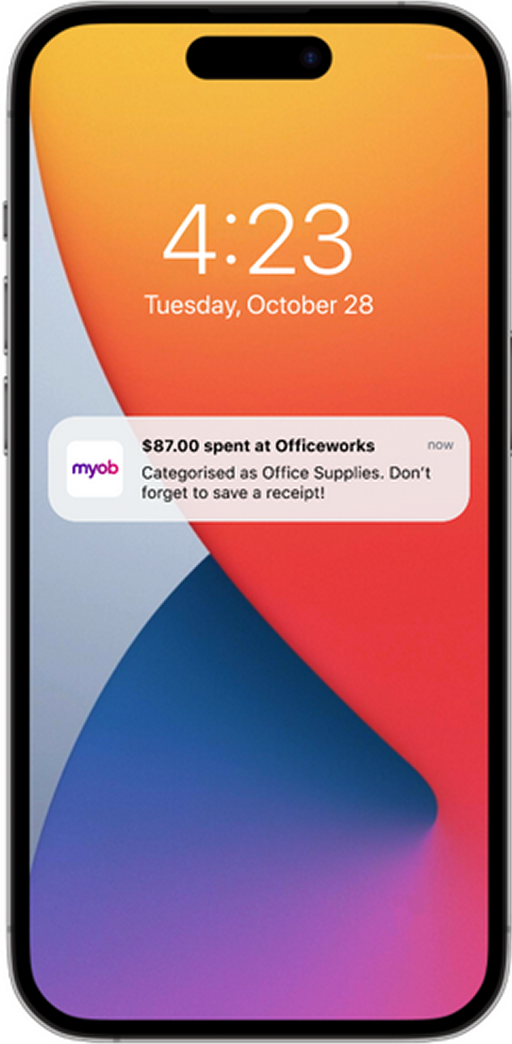 Step 1: Payment and notification