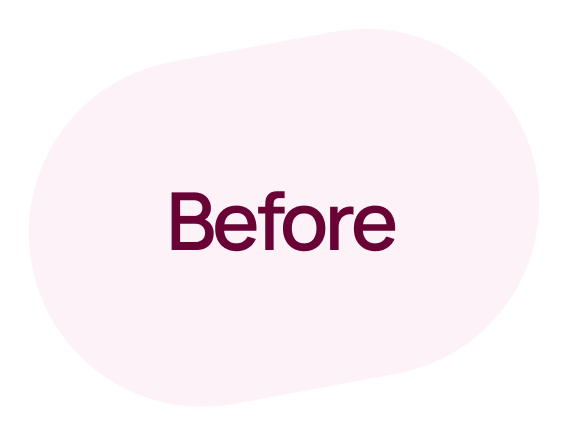 Before label